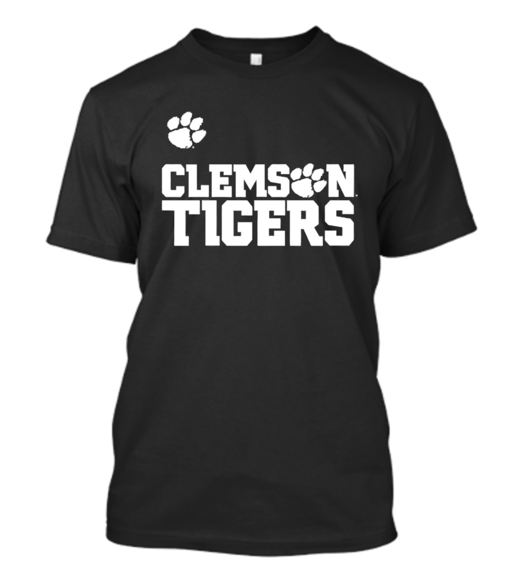 Clemson Tigers Logo Paw T-Shirt