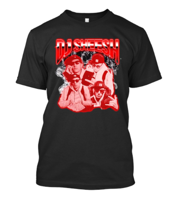 DJ Sheesh Smoking Cool Vibes With Cyclops Crew T-Shirt