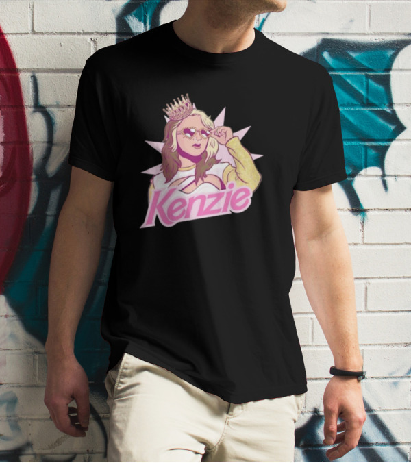 Kenzie Paige Pink Queen Icon With Crown And Sunglasses T-Shirt