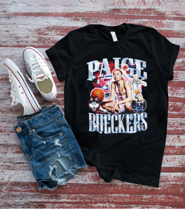 PAIGE #5 BUECKERS UCONN HUSKIES BASKETBALL VINTAGE T-Shirt