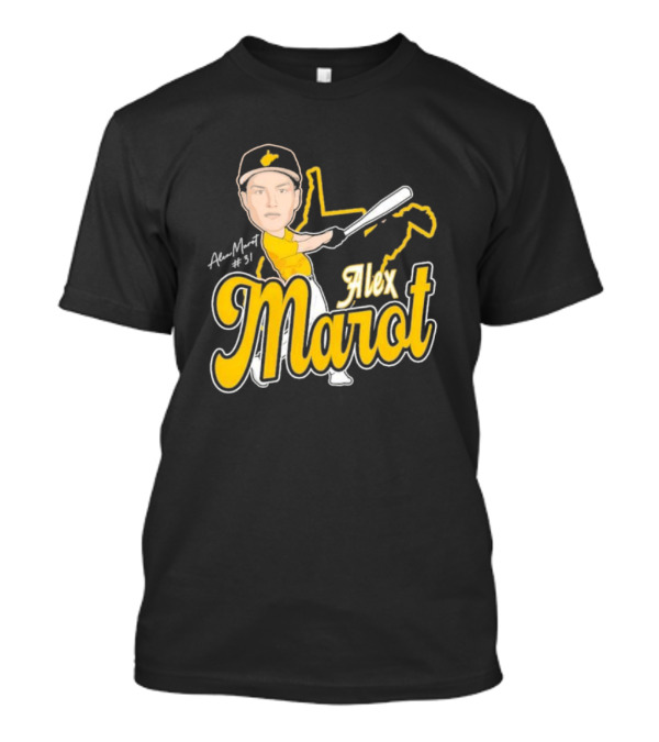 Alex Marot #51 Baseball West Virginia Icon 2023-2024 T-Shirt