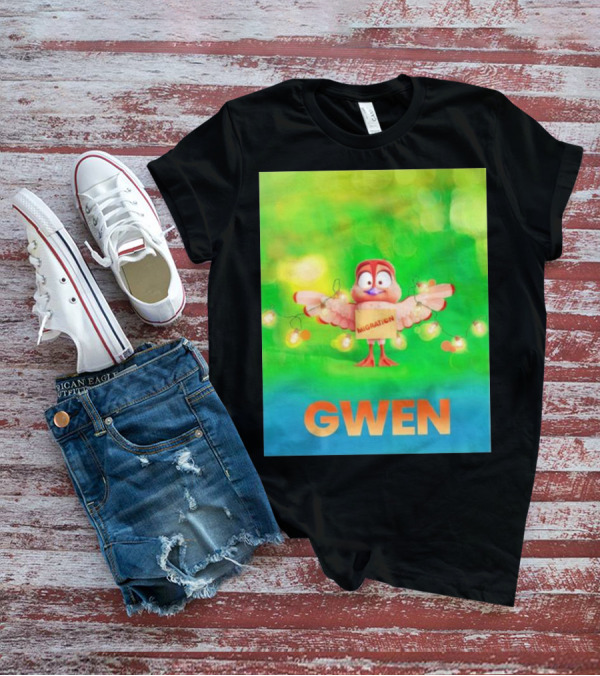 Migration Gwen Festive Bird Animation T-Shirt