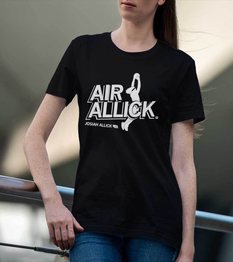 Air Allick Josiah Allick 53 Basketball Dunk T-Shirt