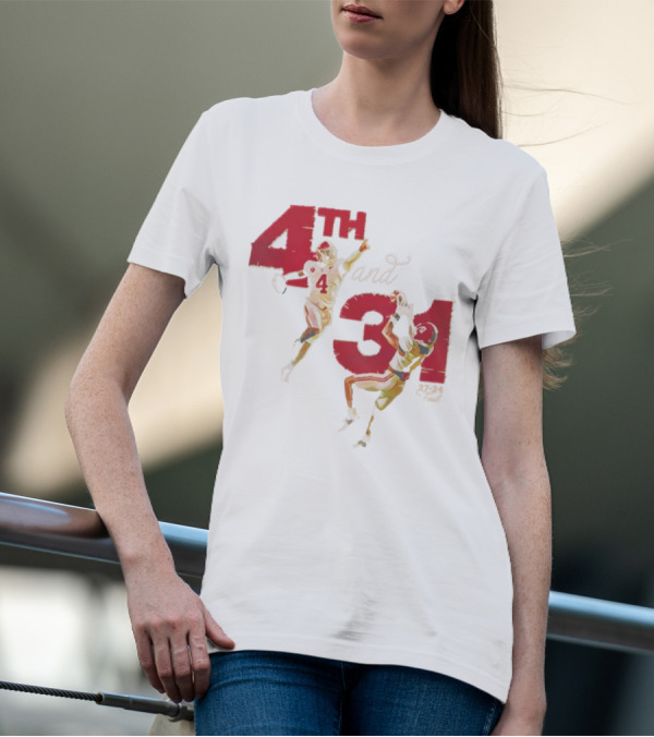 Alabama 4th And 31 Football 27-24 Final T-Shirt