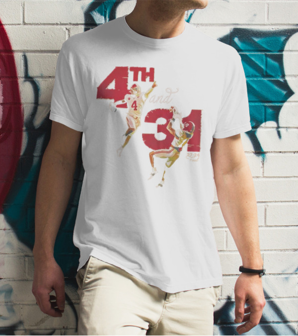 Alabama 4th And 31 Football 27-24 Final T-Shirt