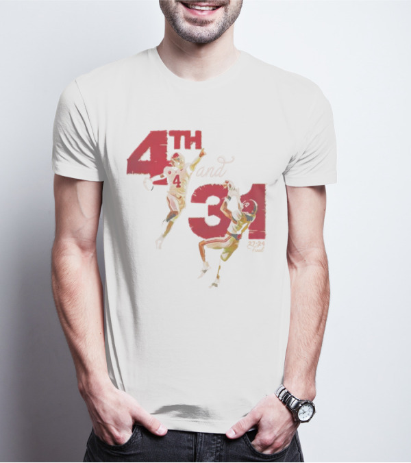 Alabama 4th And 31 Football 27-24 Final T-Shirt