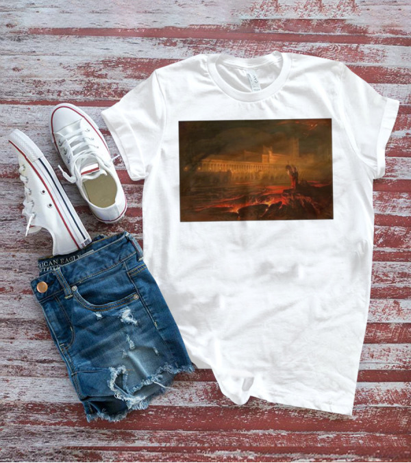 Birmingham John Martin Pandemonium Painting T-Shirt