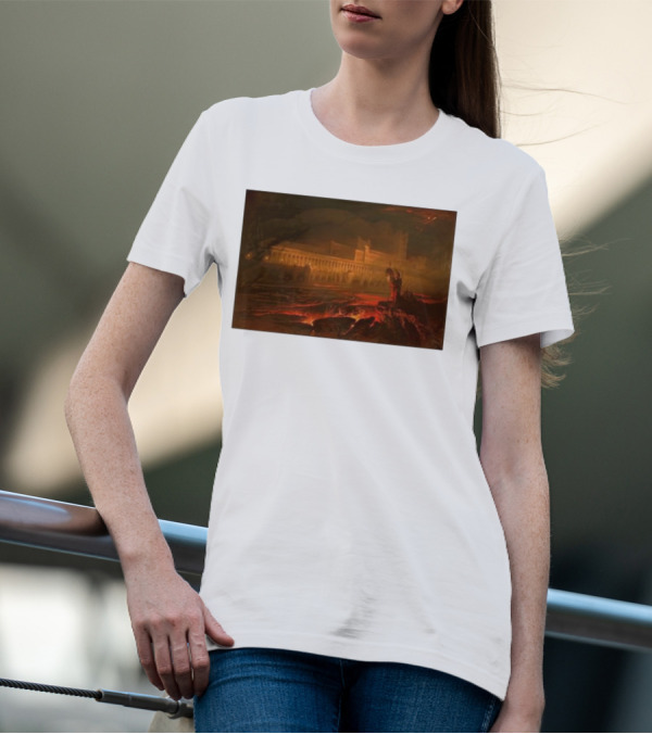 Birmingham John Martin Pandemonium Painting T-Shirt
