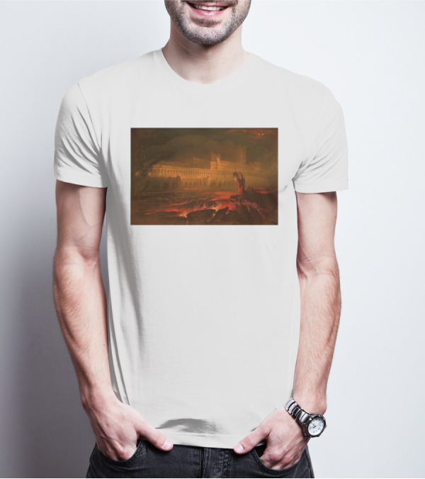 Birmingham John Martin Pandemonium Painting T-Shirt