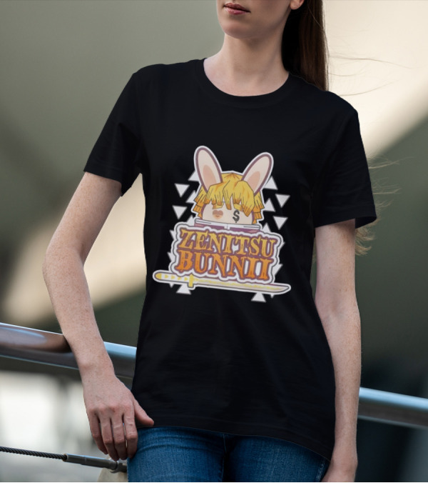 Zenitsu Bunnii Bunnii Gang Samurai Sword T-Shirt