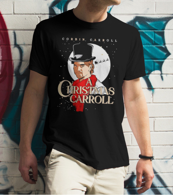 Corbin Carroll A Christmas Carroll Magic Winter Scene T-Shirt