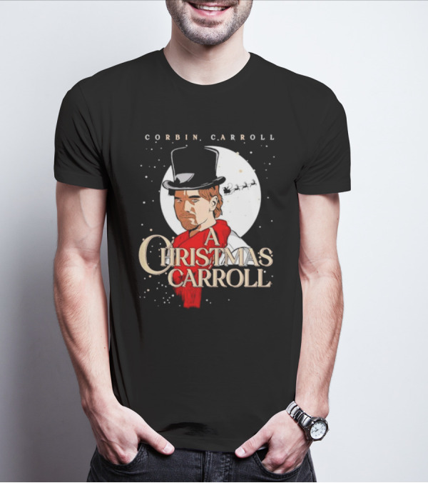 Corbin Carroll A Christmas Carroll Magic Winter Scene T-Shirt