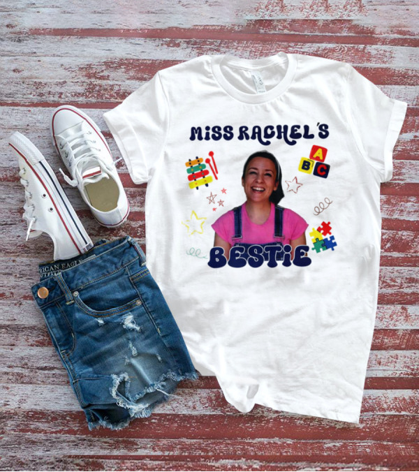 Miss Rachel's Bestie ABC Christmas Custom Name T-Shirt
