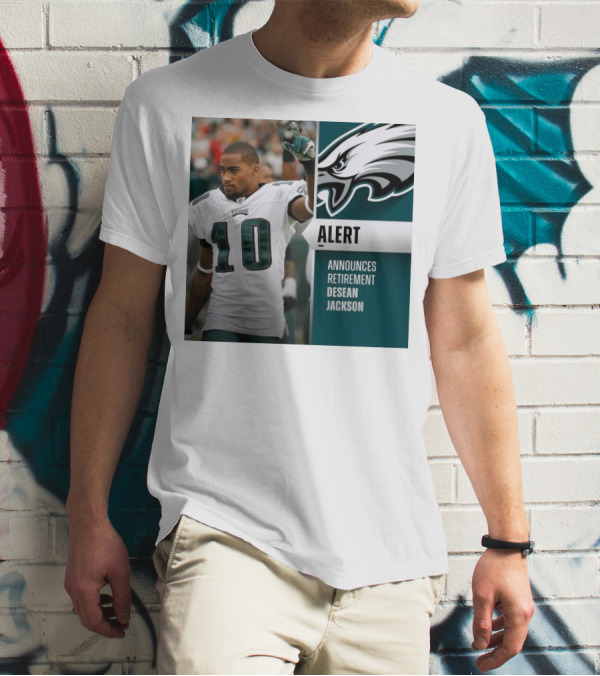 Alert DeSean Jackson Announces Retirement Eagles T-Shirt