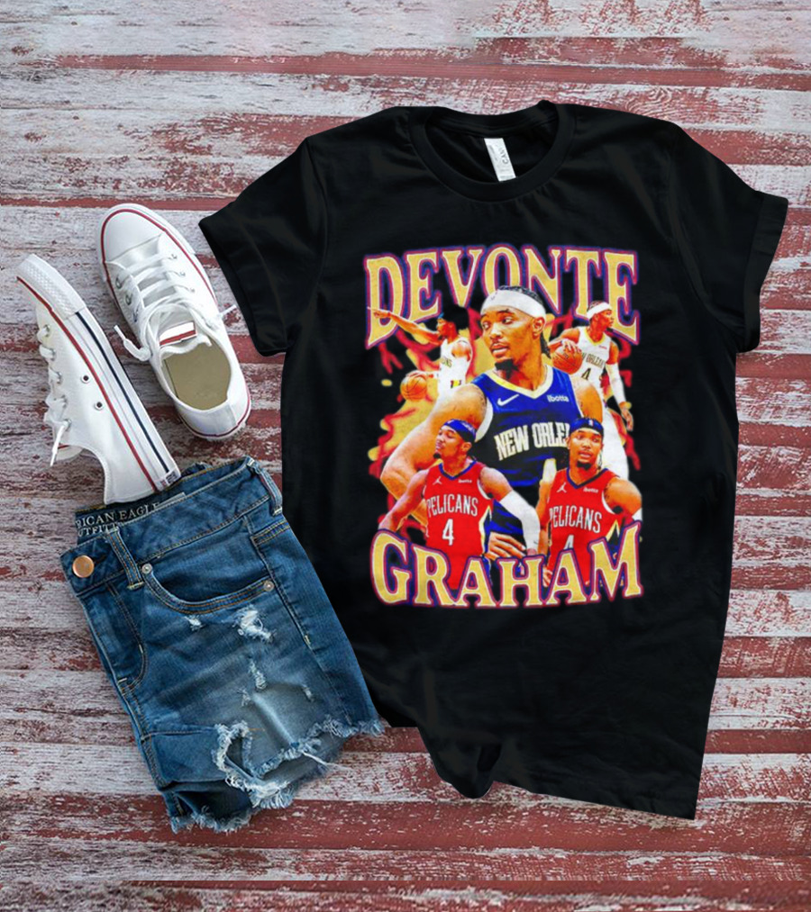 Devonte Graham New Orleans Pelicans Basketball T-Shirt