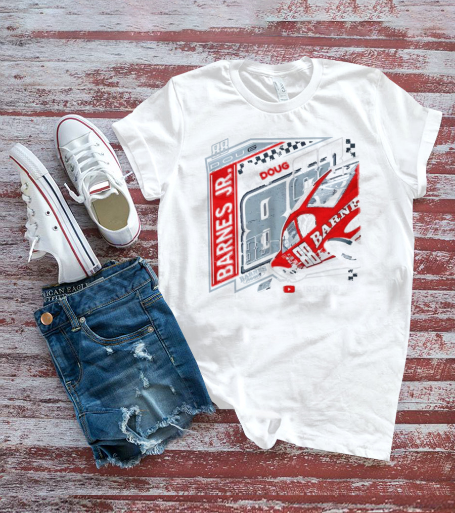 Barnes Jr 88 Doug AirDoug Racing Car T-Shirt
