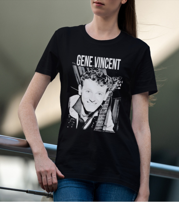 Gene Vincent Guitar T-Shirt