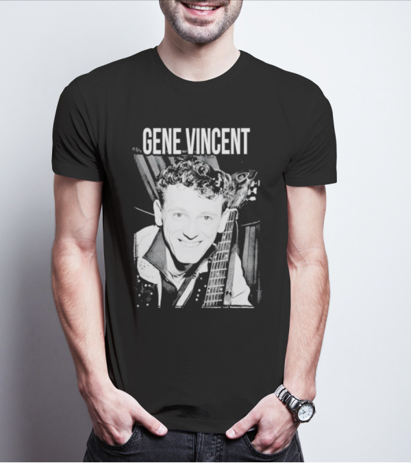Gene Vincent Guitar T-Shirt