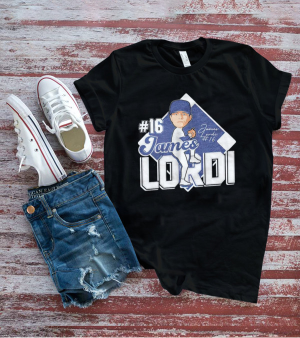 16 James Lordi Penn State University Signature T-Shirt