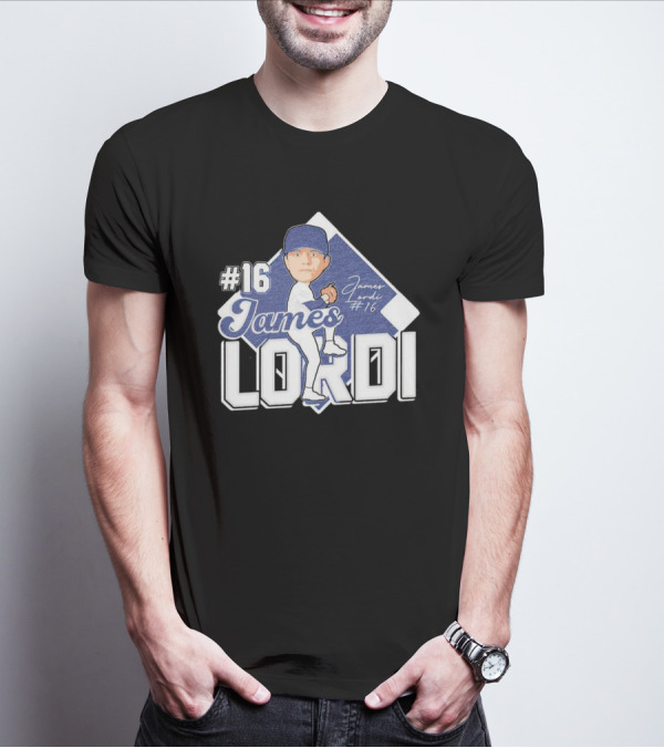 16 James Lordi Penn State University Signature T-Shirt