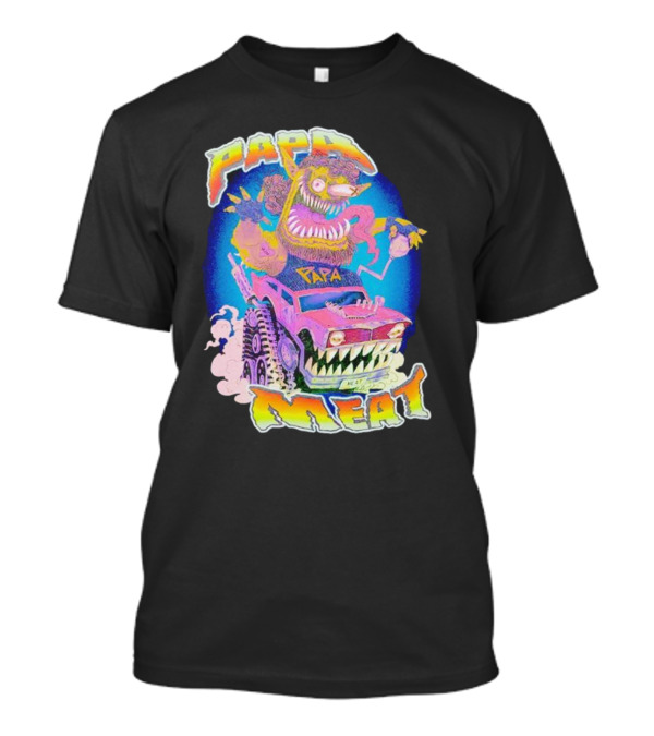 Papa Meat Monster Truck Adventure T-Shirt