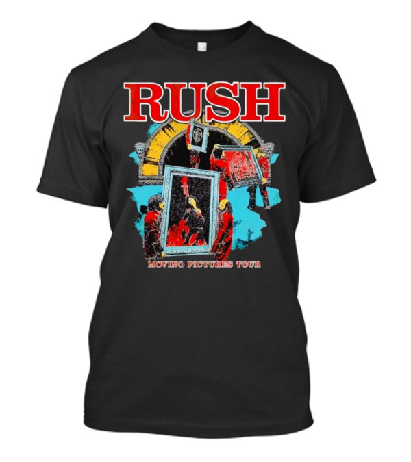 Rush Moving Pictures Tour Album Artwork Elements T-Shirt