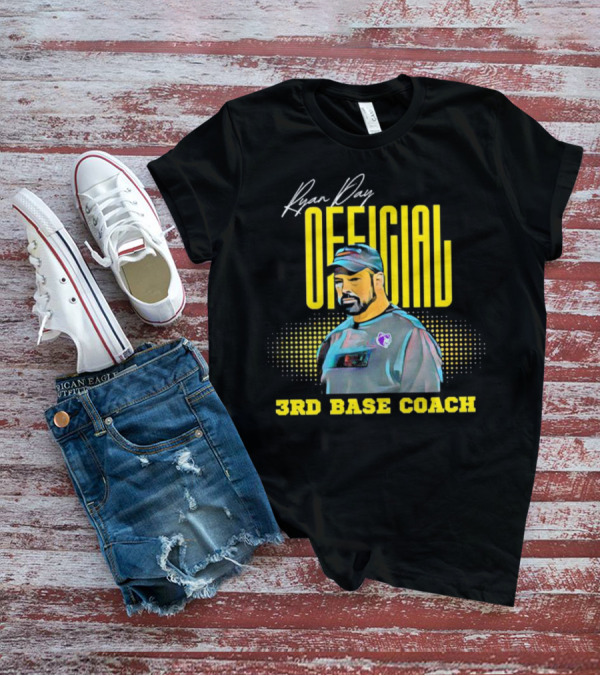 Ryan Day Official 3rd Base Coach T-Shirt