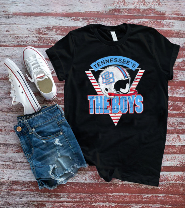 Tennessee's The Boys Football Helmet T-Shirt