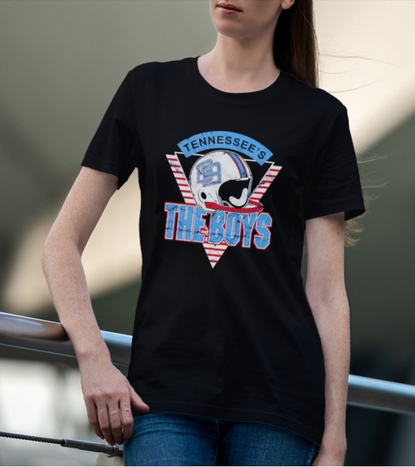 Tennessee's The Boys Football Helmet T-Shirt
