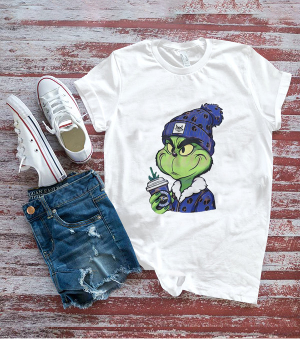 Grinch Boujee Baltimore Ravens Coffee Lover T-Shirt