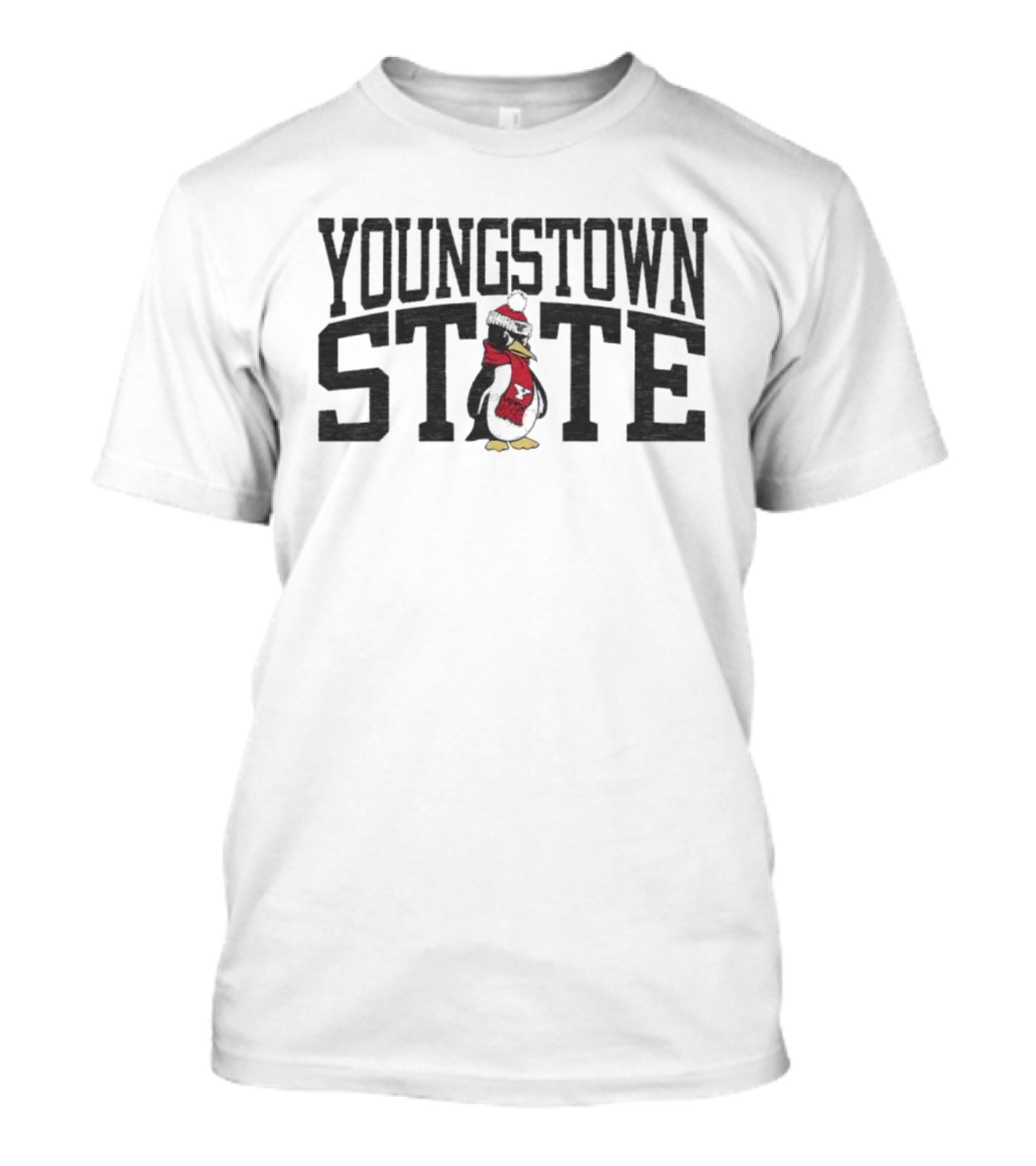 Youngstown State Penguin Pete Christmas Holiday T-Shirt