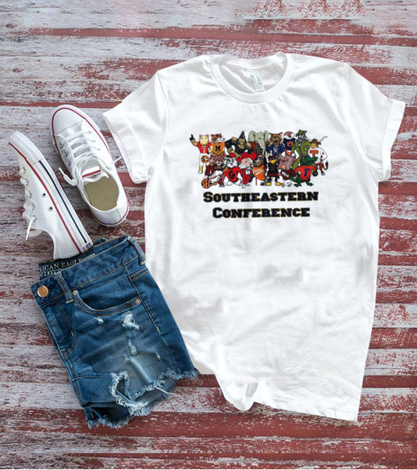 Southeastern Conference Mascots Collection T-Shirt