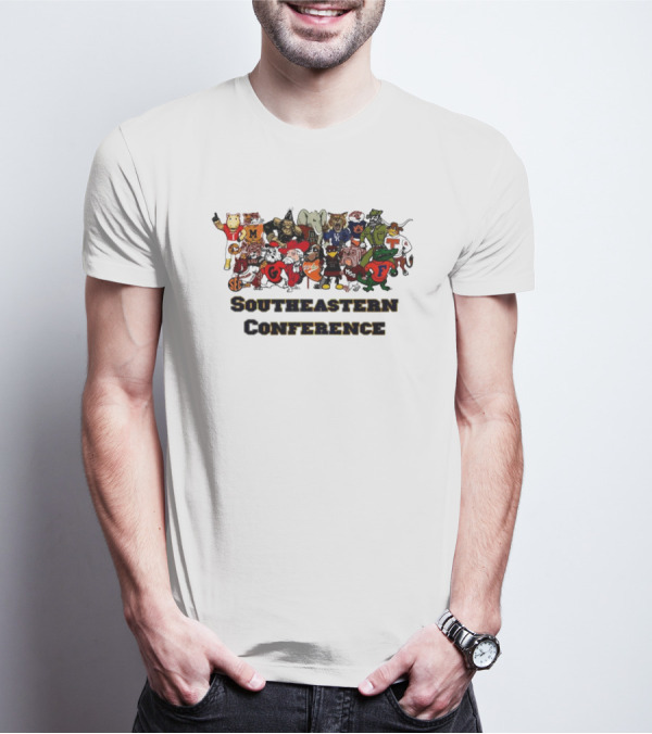 Southeastern Conference Mascots Collection T-Shirt