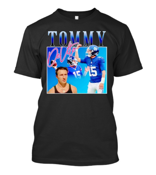 TOMMY DeVito New York Giants Quarterback Legacy T-Shirt