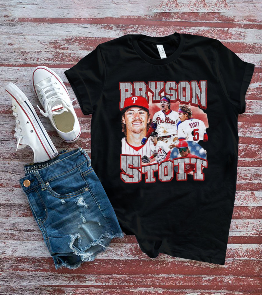 Bryson Stott Philadelphia Phillies Baseball Player T-Shirt