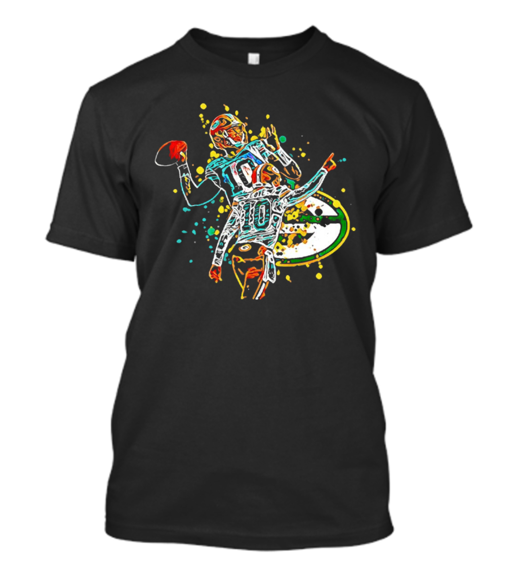 Jordan Alexander Love 10 Green Bay Packers NFL Quarterback T-Shirt