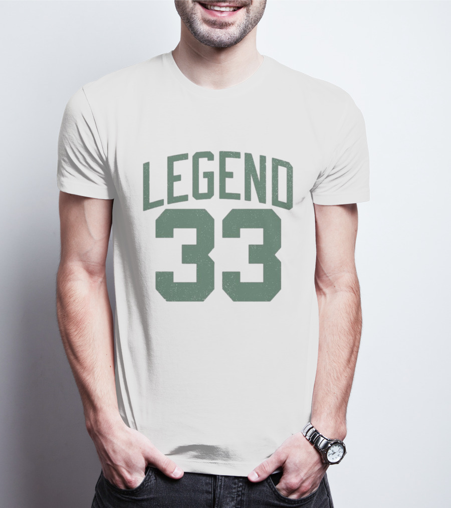 Legend 33 Larry Bird Boston Celtics T-Shirt