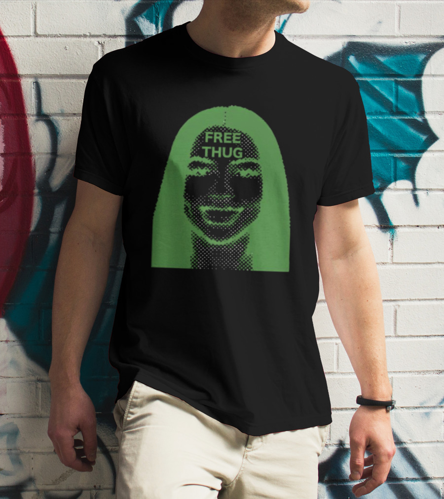 Mariah The Scientist Free Thug Green T-Shirt