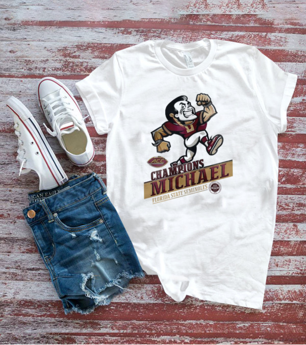 ACC Football Champions Michael Florida State Seminoles T-Shirt