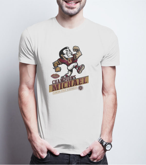 ACC Football Champions Michael Florida State Seminoles T-Shirt
