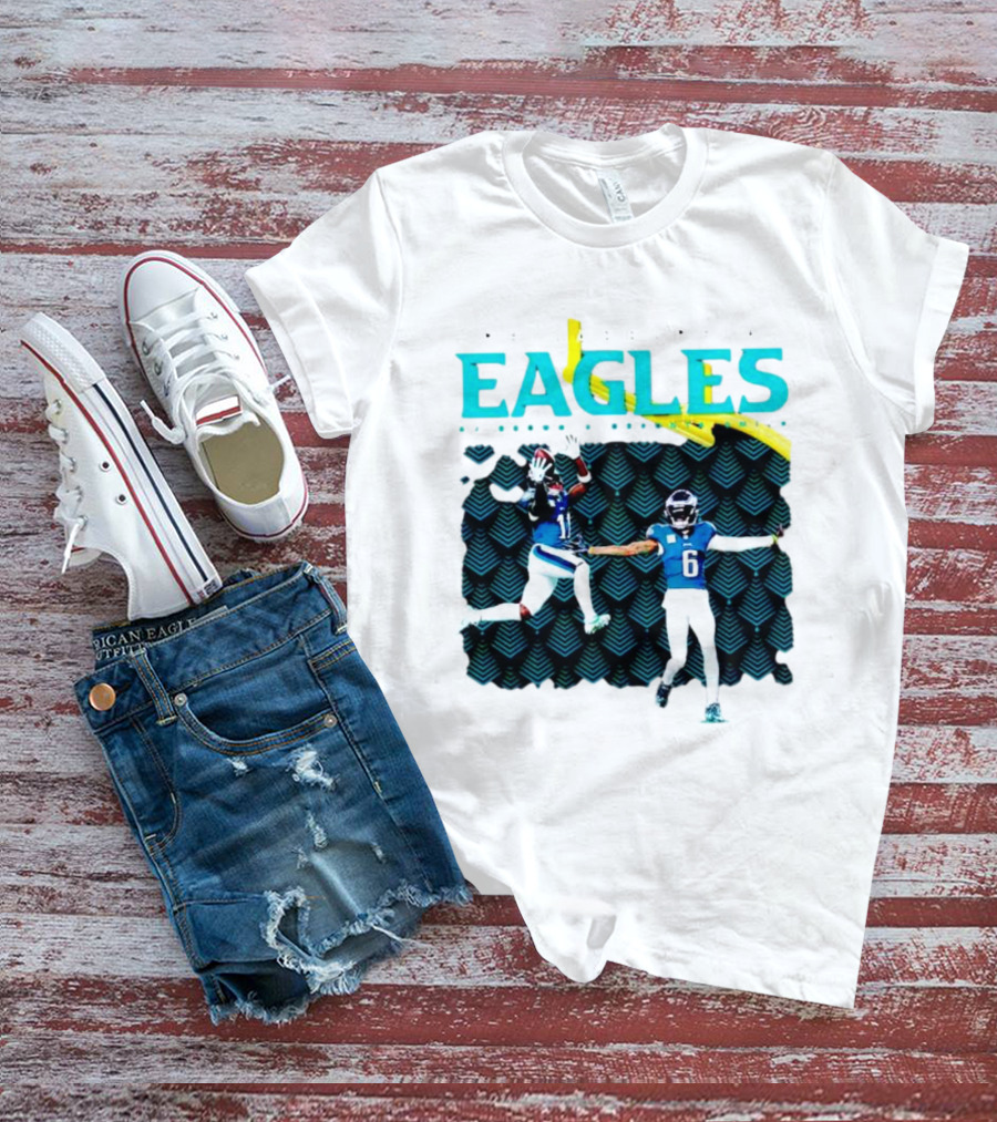 Philadelphia Eagles AJ Brown X DeVonta Smith T-Shirt