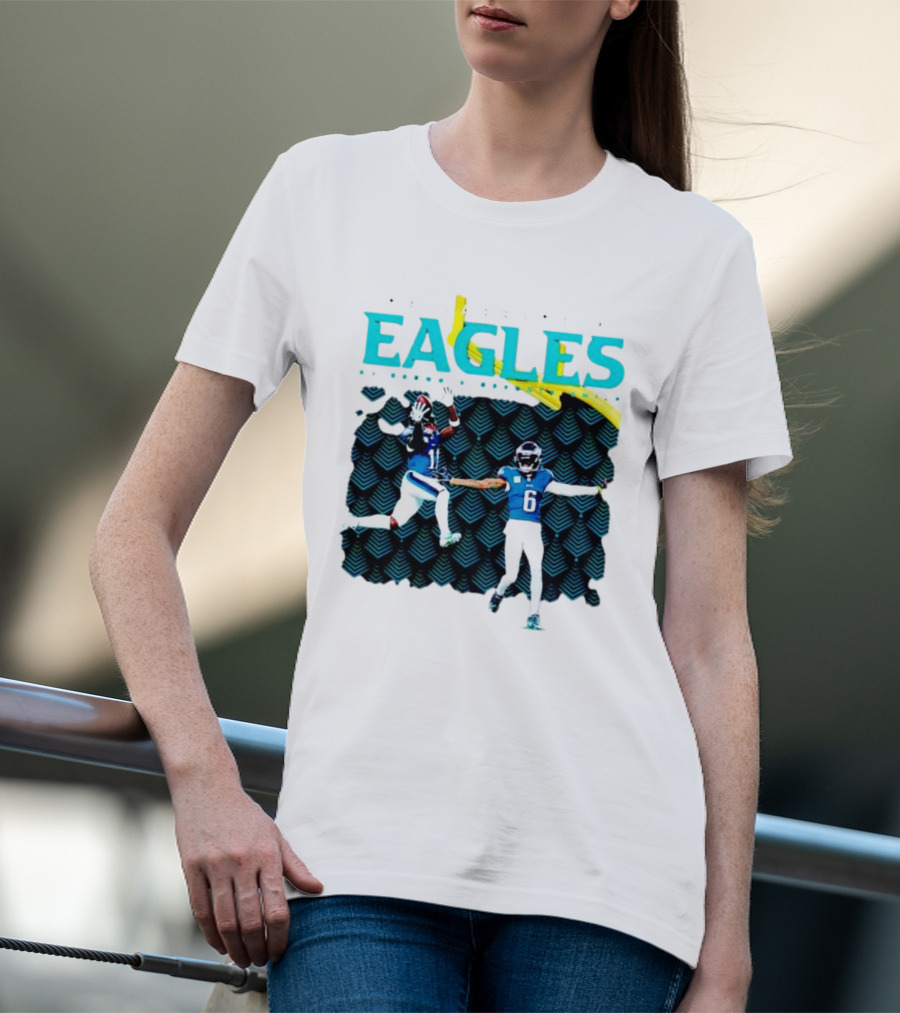 Philadelphia Eagles AJ Brown X DeVonta Smith T-Shirt