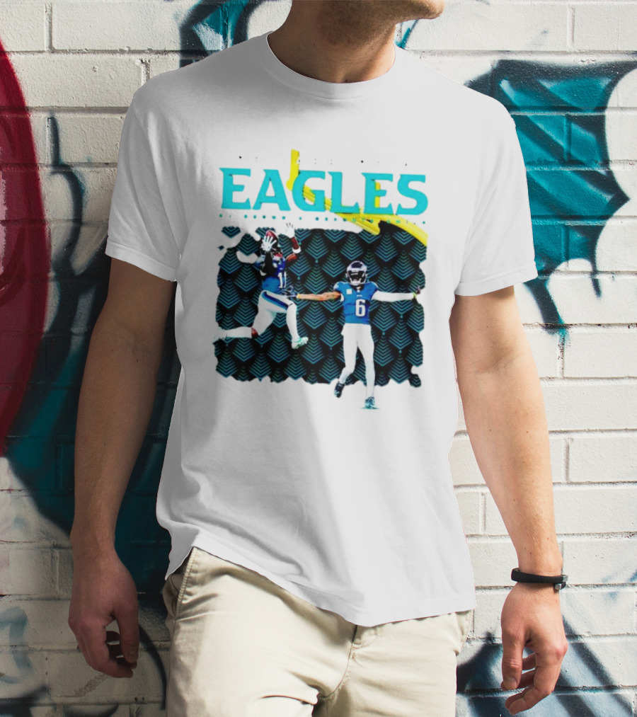 Philadelphia Eagles AJ Brown X DeVonta Smith T-Shirt