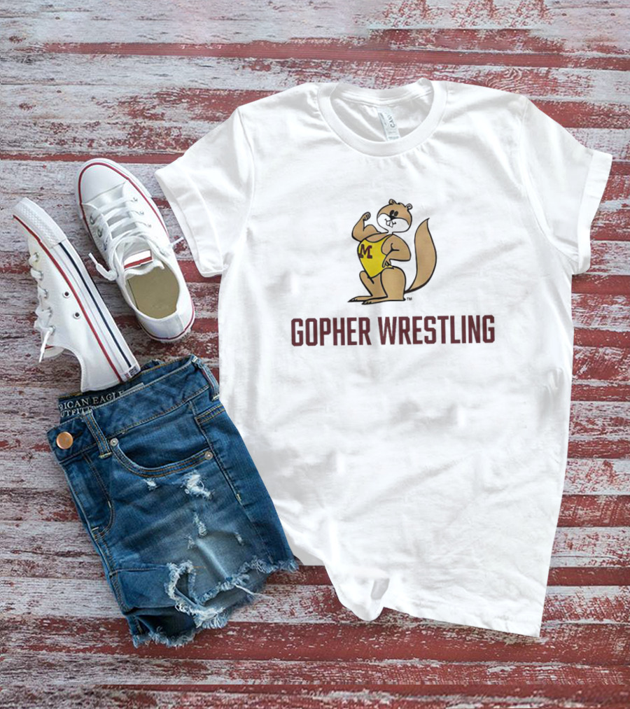 Goldy Gopher Wrestling Gopher Wrestling M T-Shirt
