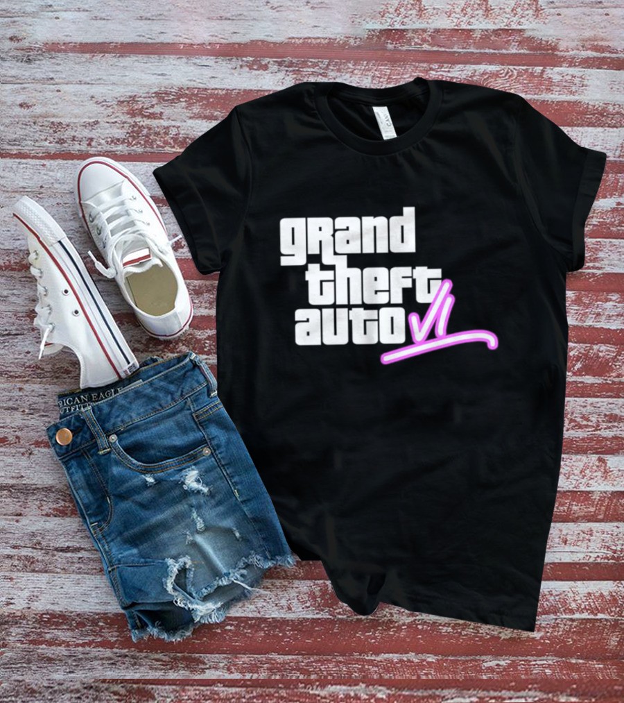 Grand Theft Auto VI Neon T-Shirt