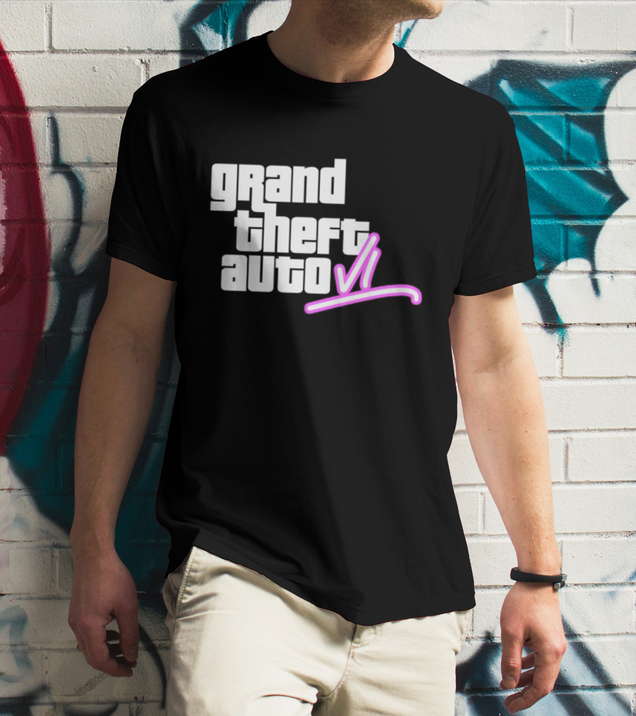Grand Theft Auto VI Neon T-Shirt