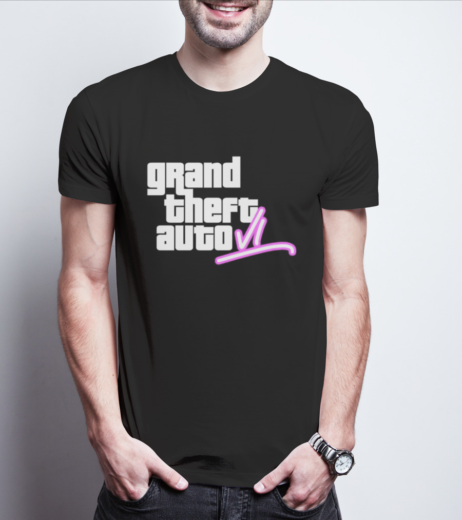 Grand Theft Auto VI Neon T-Shirt
