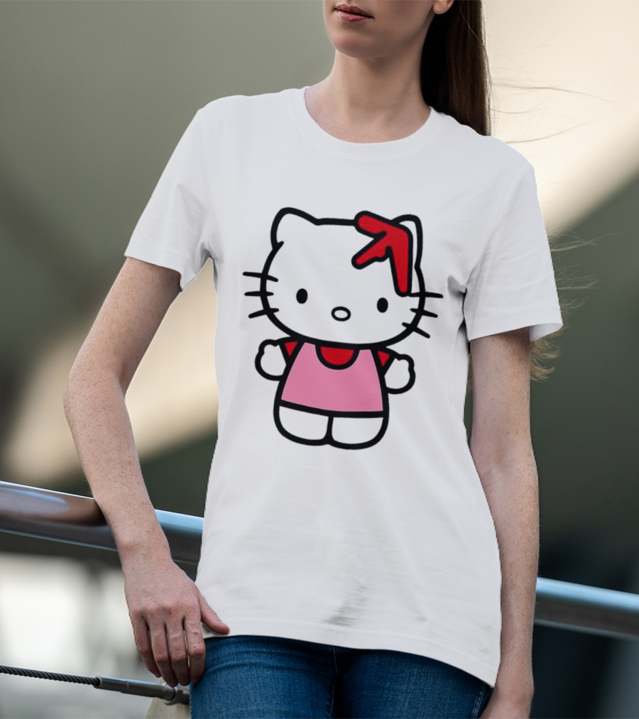 Hello Kitty Aphex Twin Mashup T-Shirt
