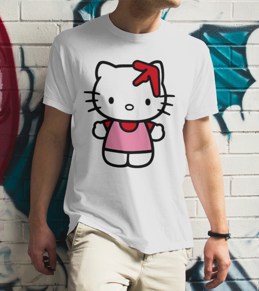 Hello Kitty Aphex Twin Mashup T-Shirt