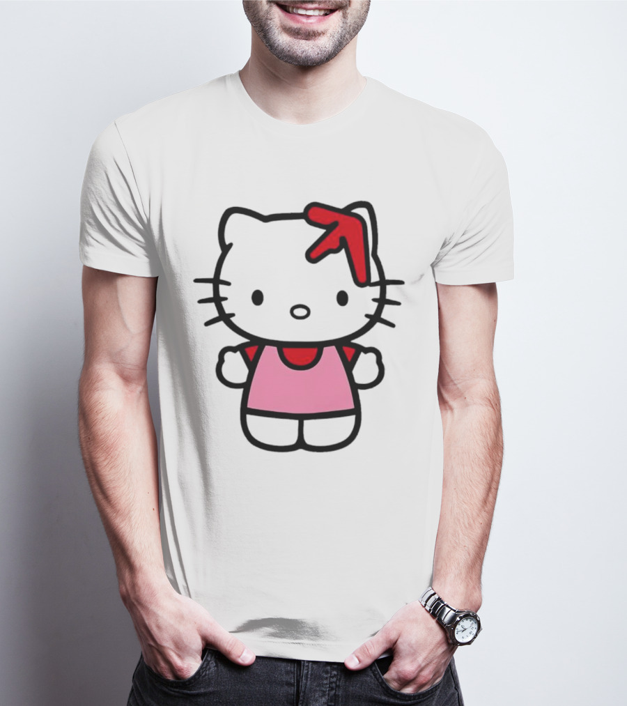Hello Kitty Aphex Twin Mashup T-Shirt